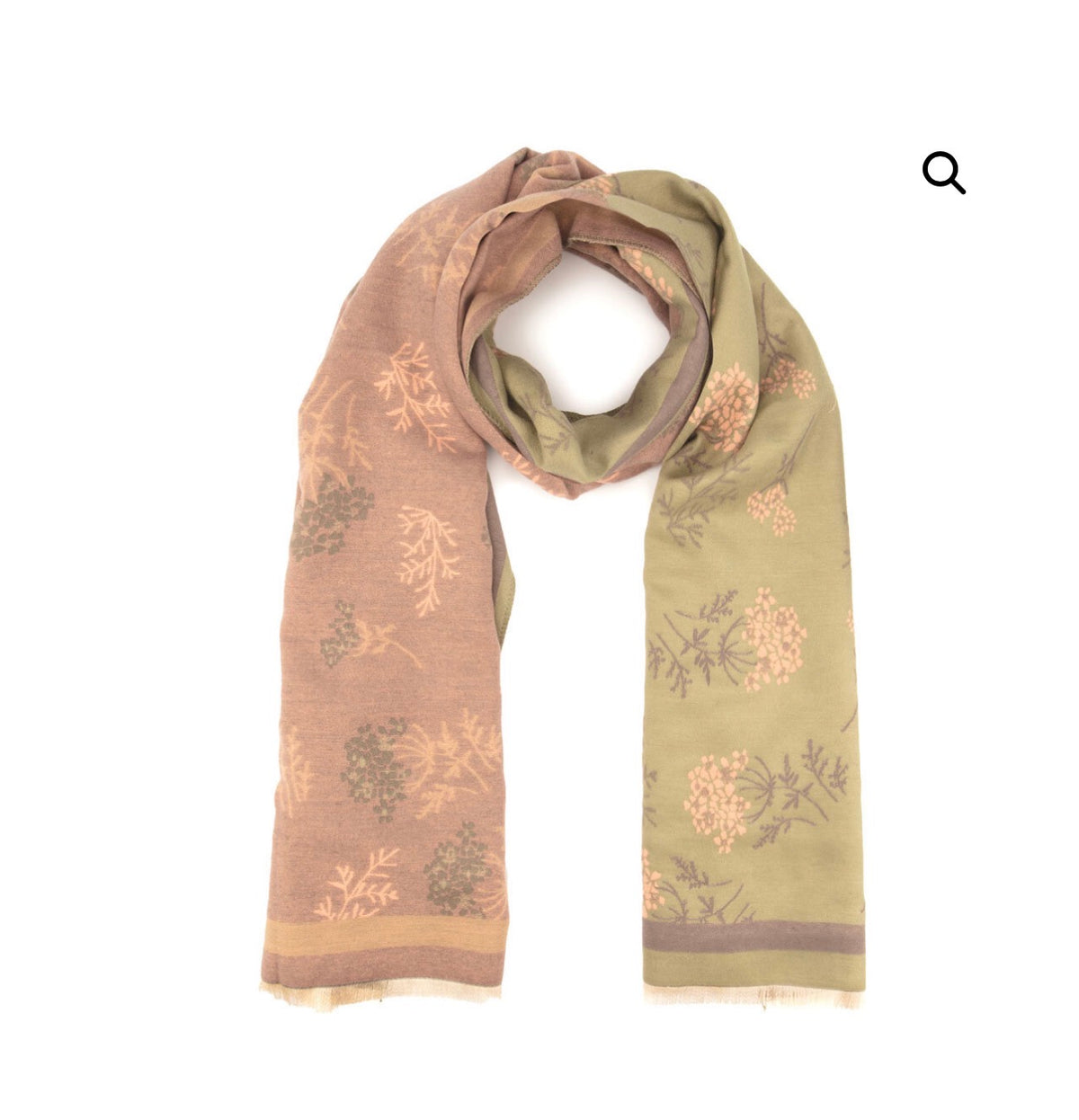 Elie Beaumont - Olive and Rose Scarf