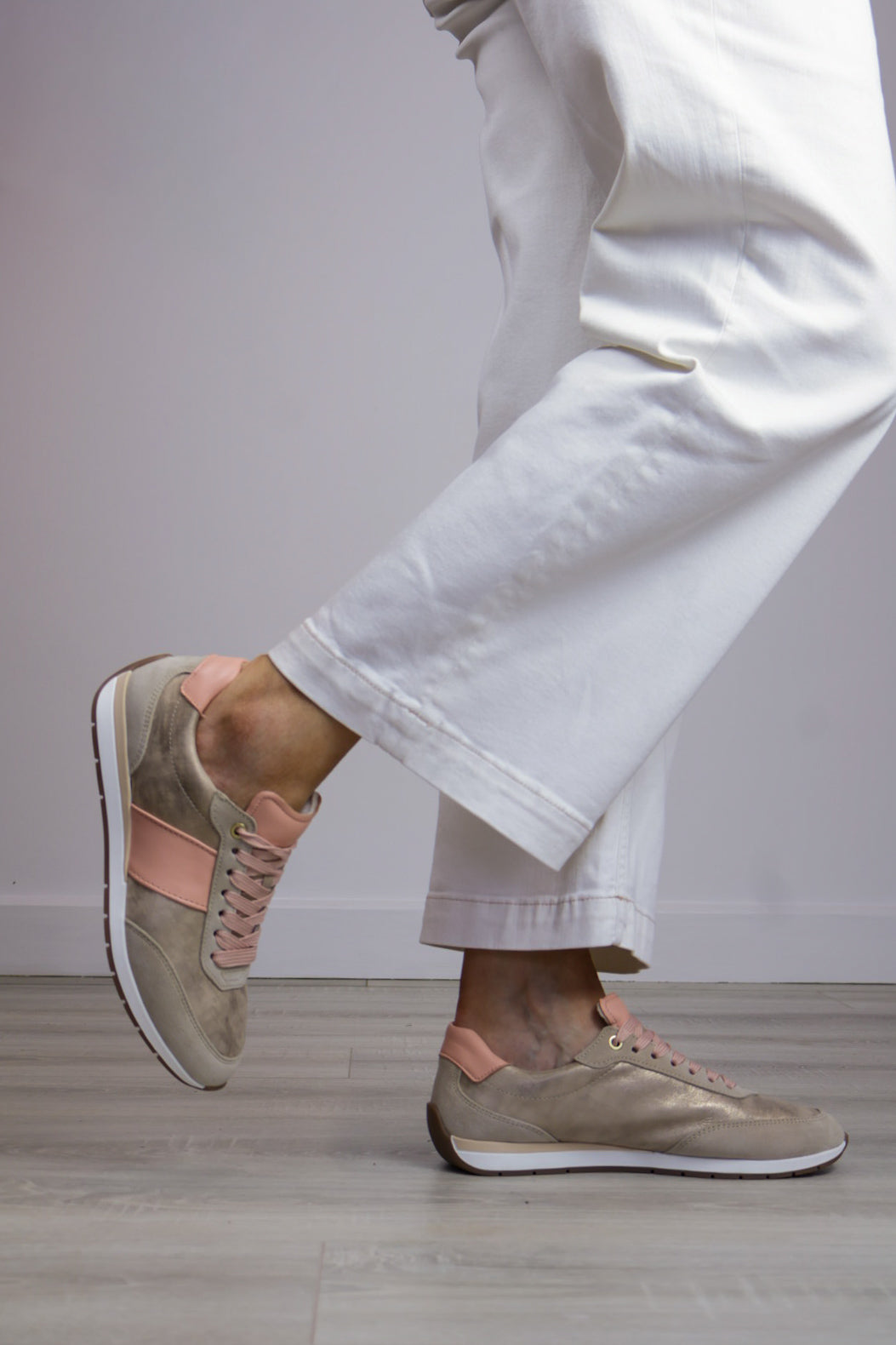 Ara - 50904 Metallic/Pink Trainer