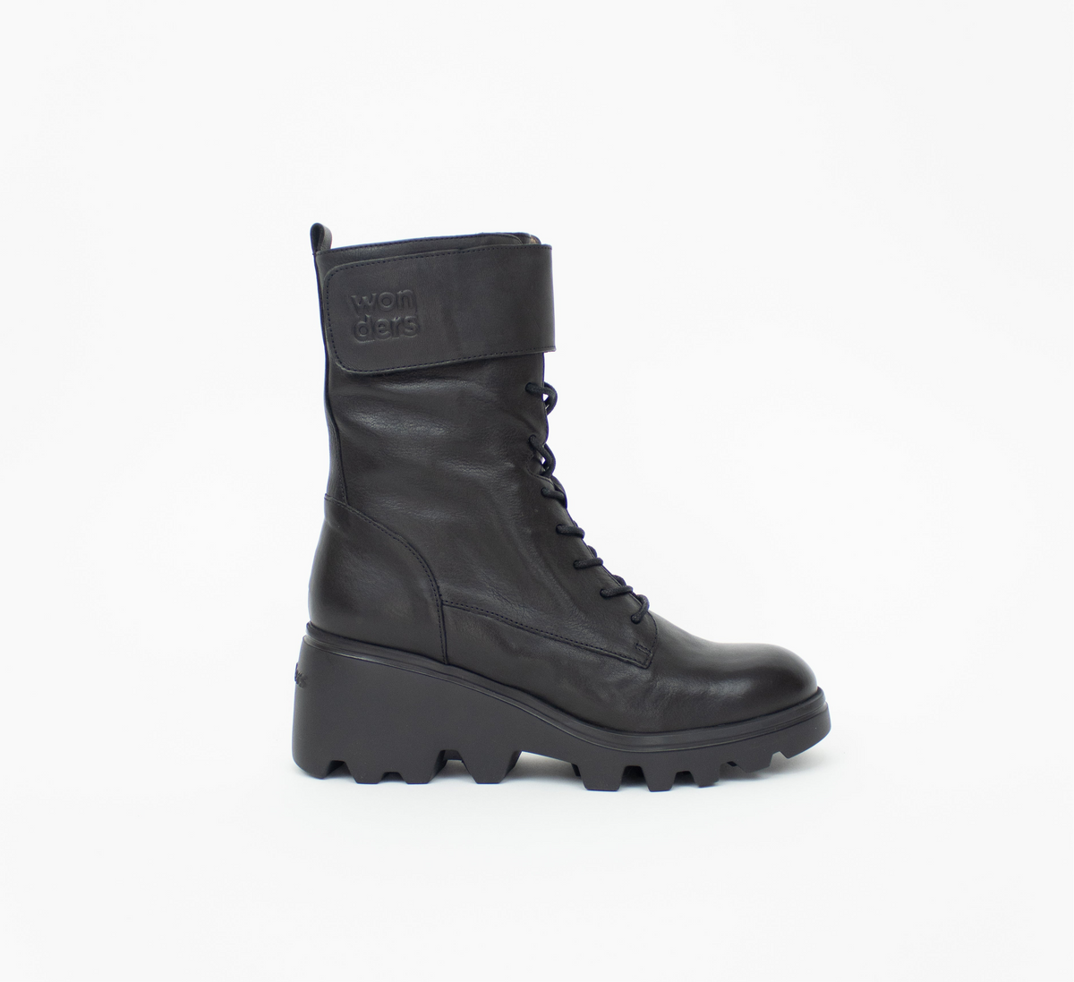 Wonders - G-7021 [Toronto] Black Biker Boot