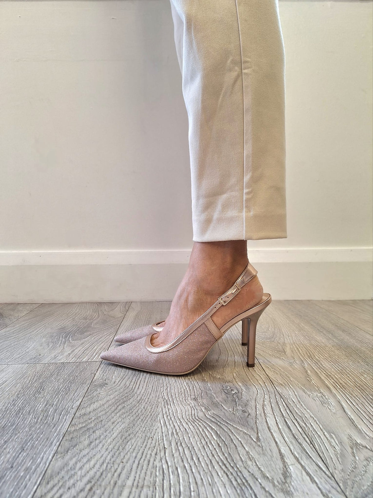 NeroGiardini - E615430DE Blush Pink Slingback