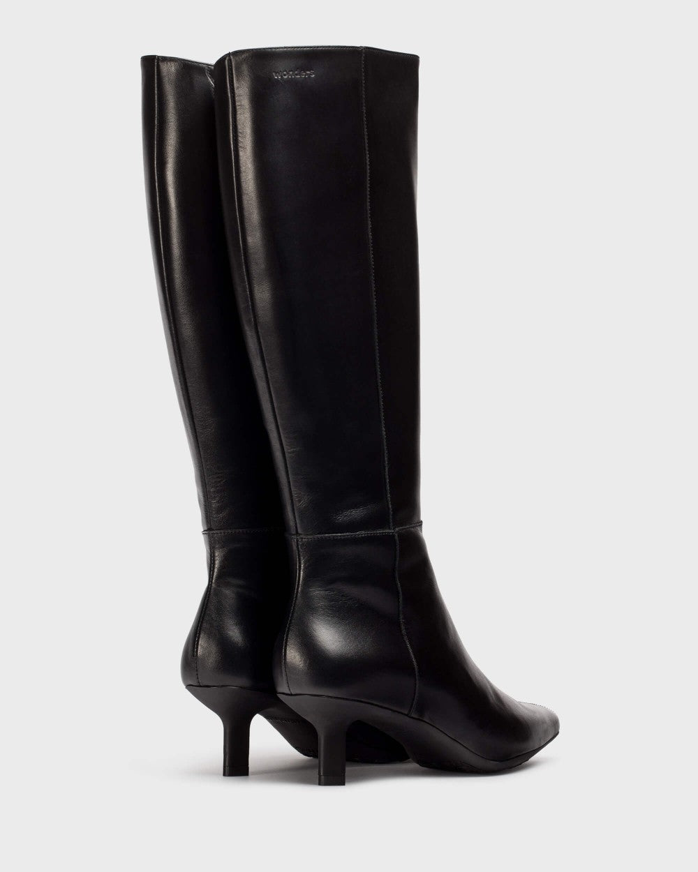Wonders - G-7121 Kitten Heel Knee High