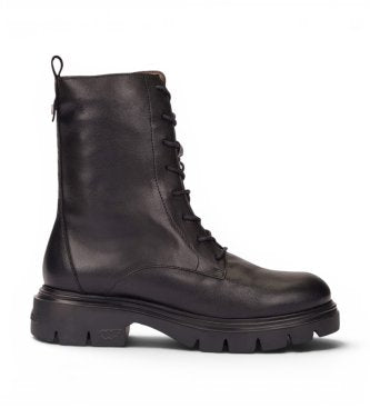 Wonders - A-4313 Black Biker Boot