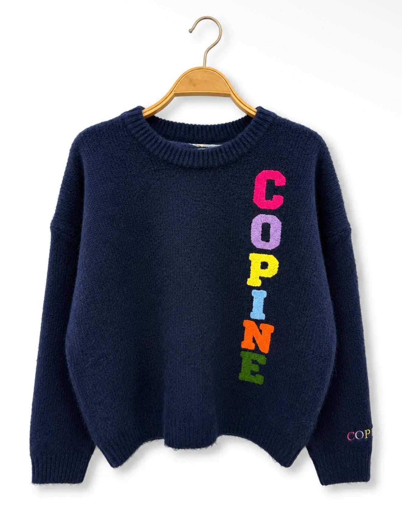 Anna - Navy Jumper