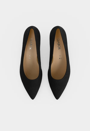 Gabor - 3014.01 Black Court Shoe