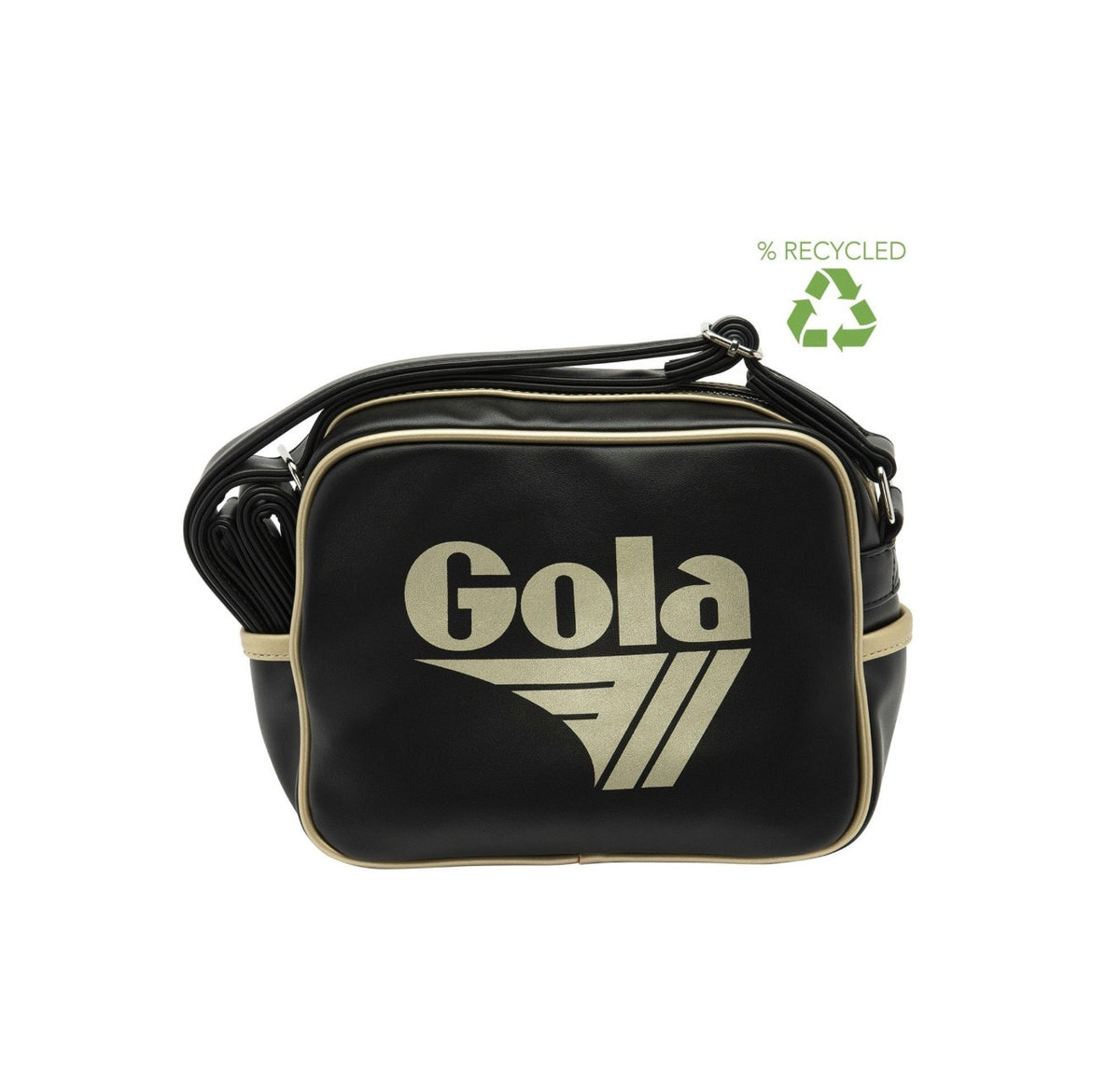 Gola - Micro Black/Gold Crossbody Bag