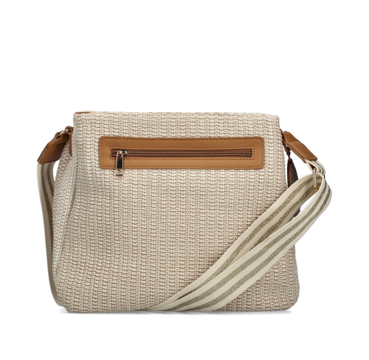 Rieker - H1004 Beige Weave Bag