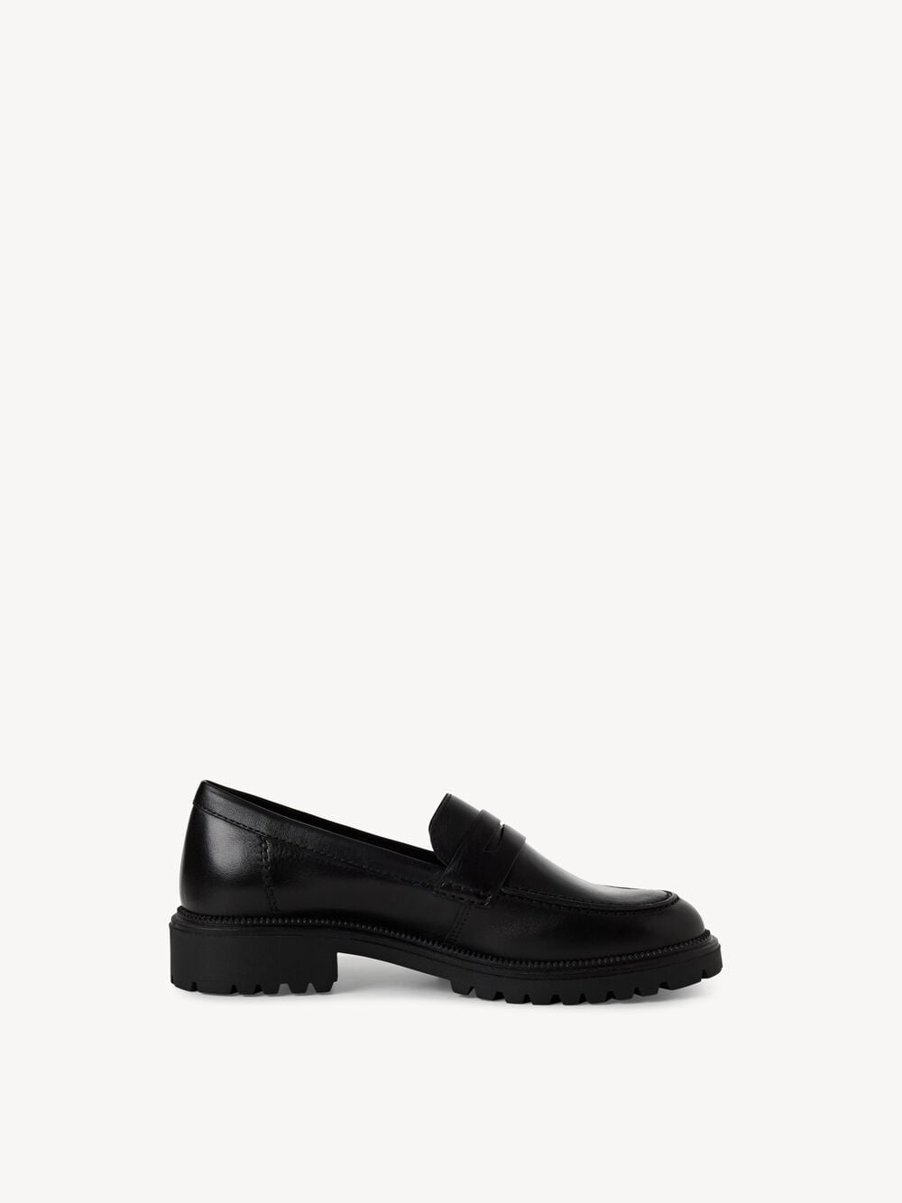 Tamaris - 24300 Black Leather Loafer