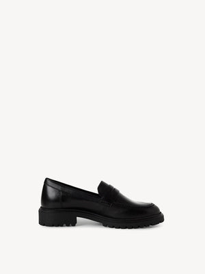 Tamaris - 24300 Black Leather Loafer