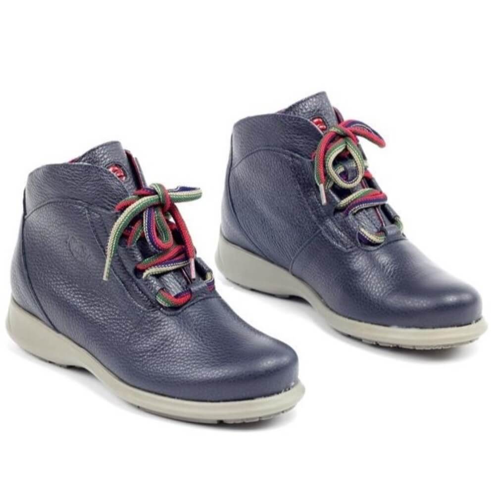 Jose Saenz - 2082 Navy Ankle Boots