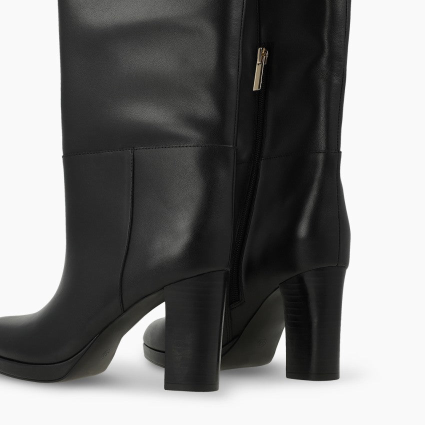 Lodi - Peyton Black Knee High Boot