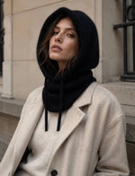 Anna - Black Hooded Balaclava
