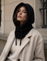 Anna - Black Hooded Balaclava