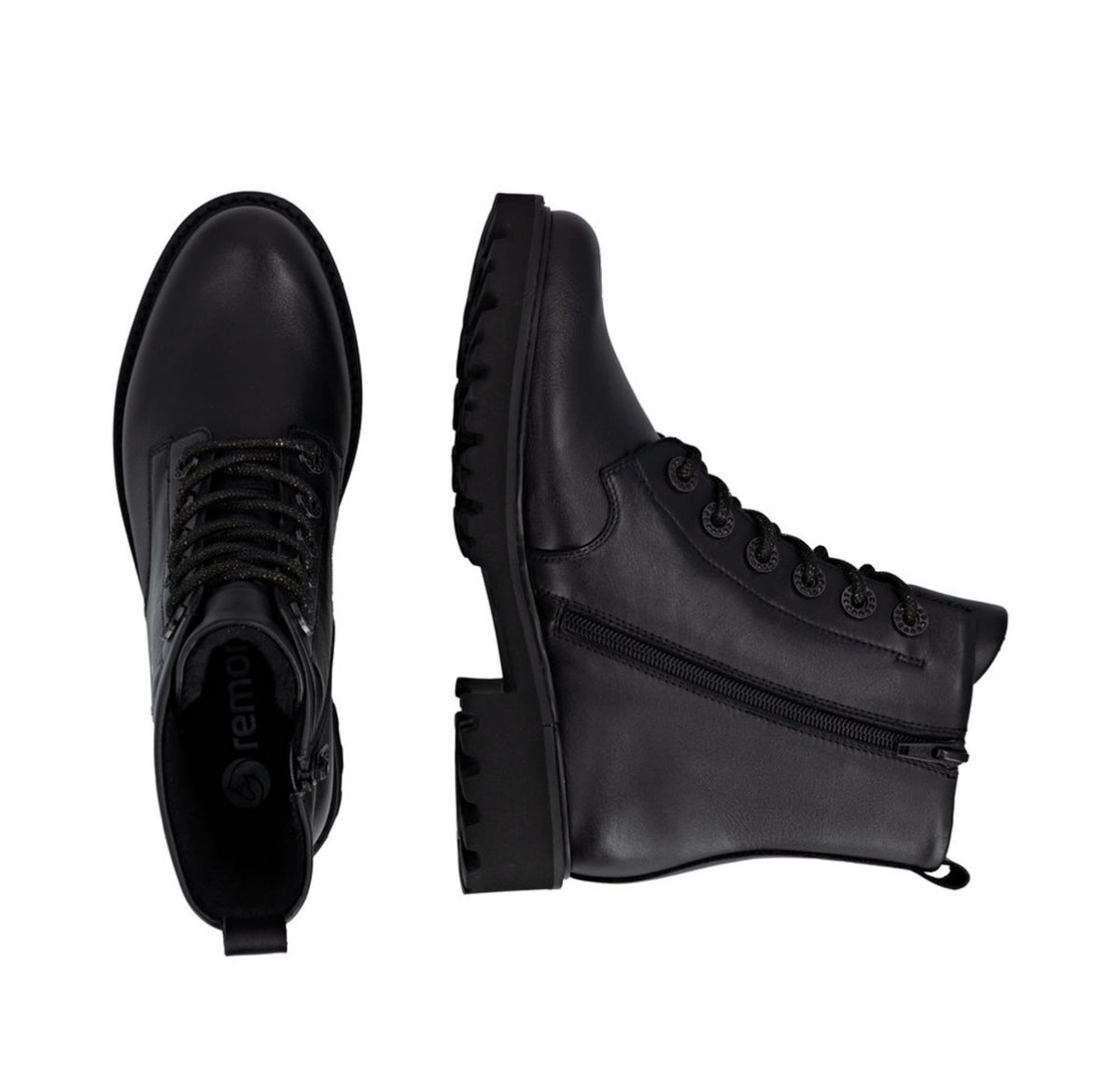 Remonte - D8653 Black Biker Boot