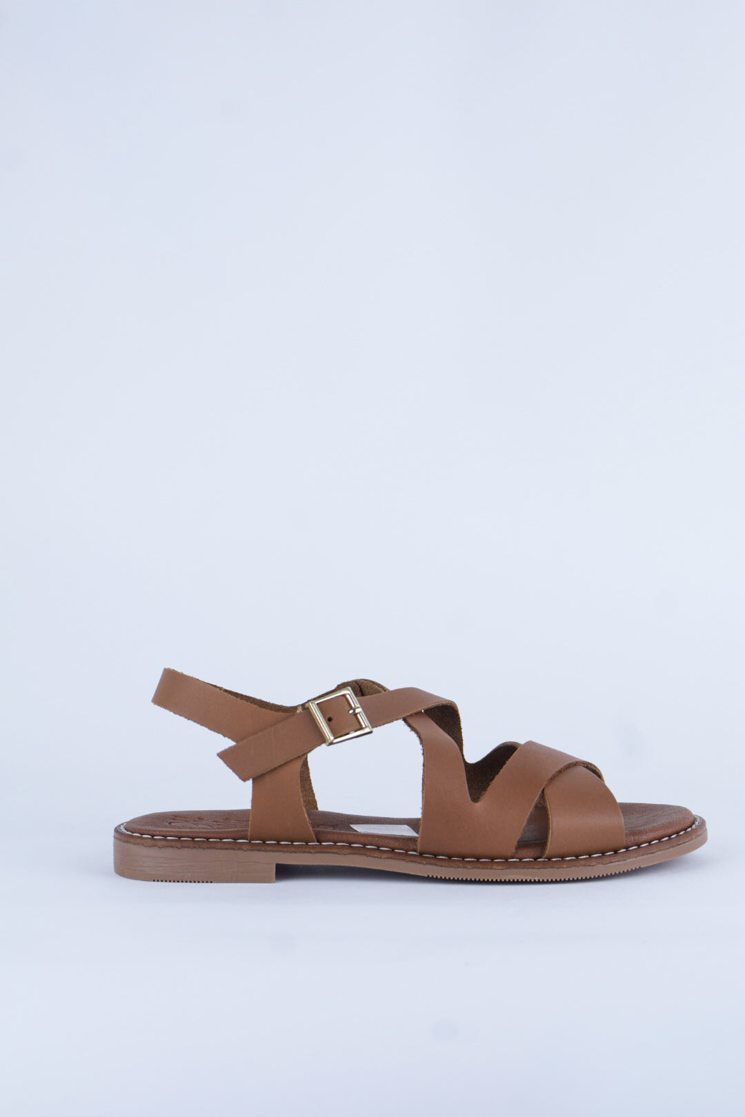 Oh My Sandals - 5832 Tan Gladiator Sandal
