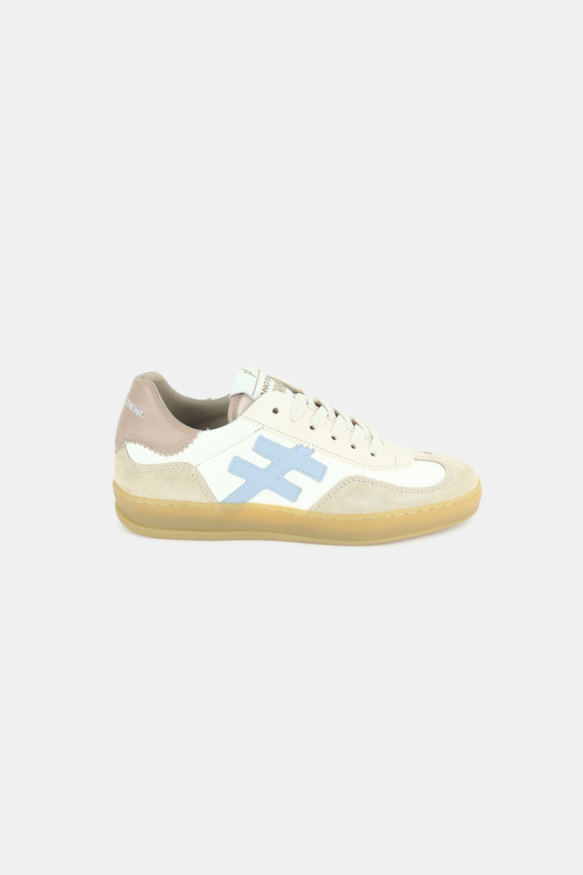 Another Trend - A032 Cream and Sky Trainer