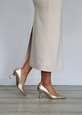 Lodi - Genius Gold Court Shoe