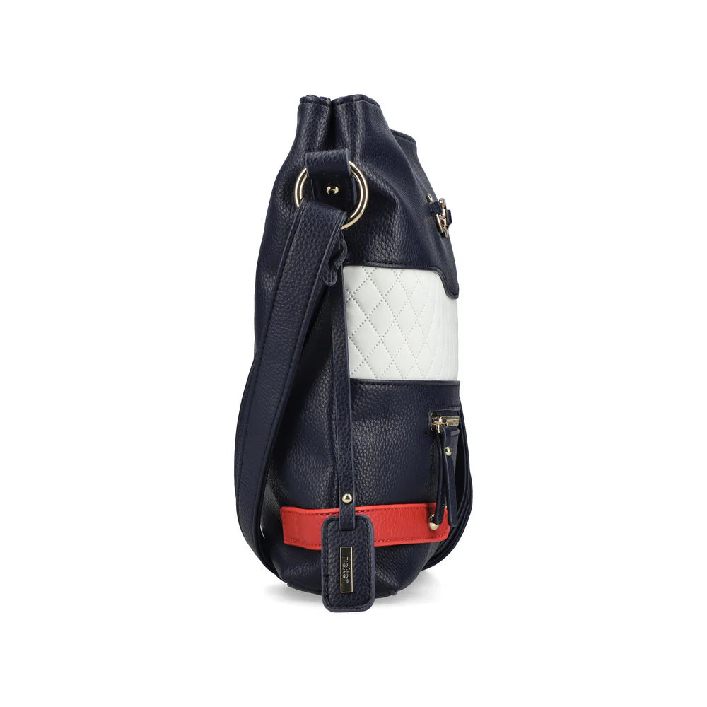 Rieker - H1517-15 Navy Nautical Bag