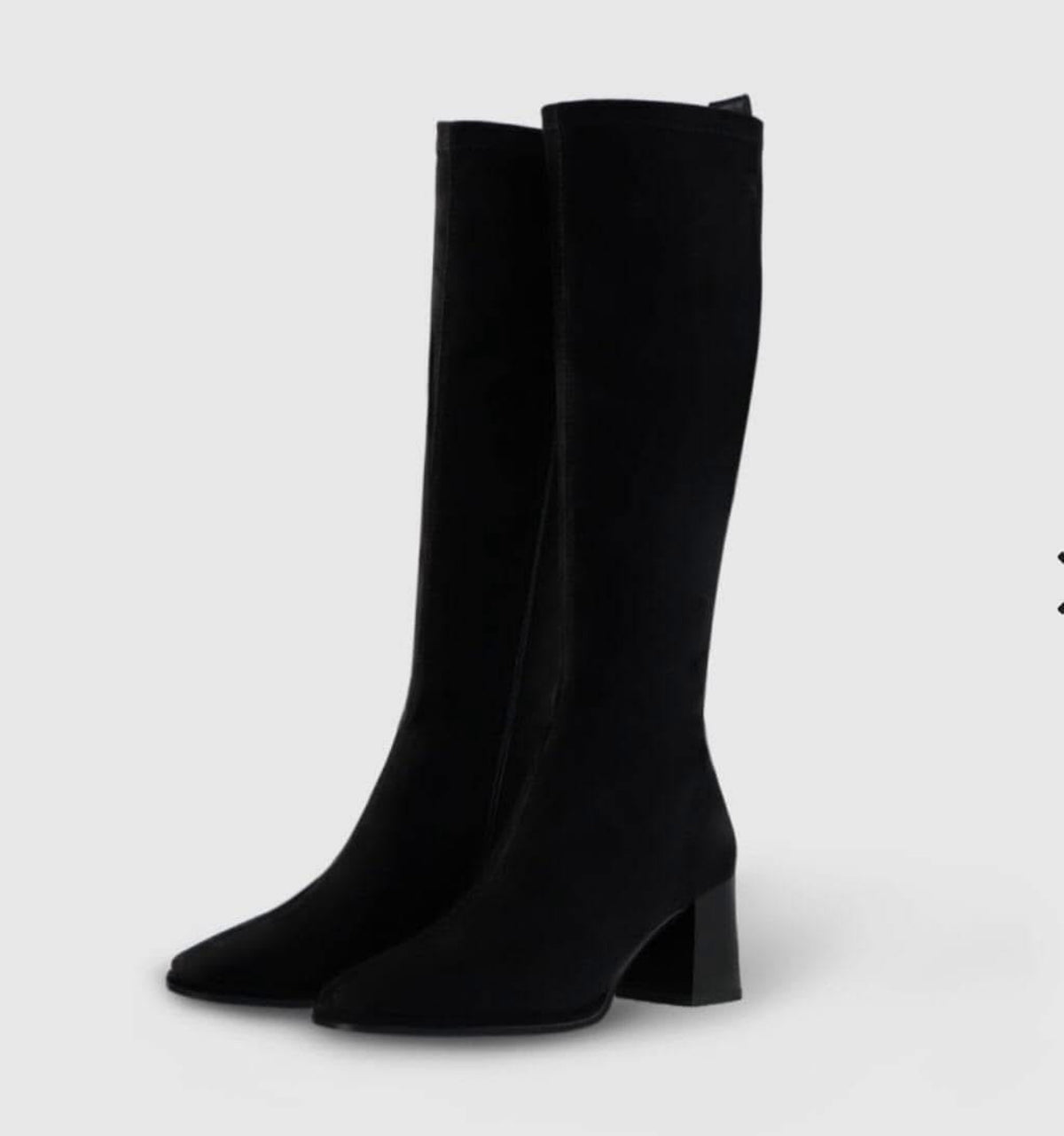 Lodi - Halbor Black Knee High Boot