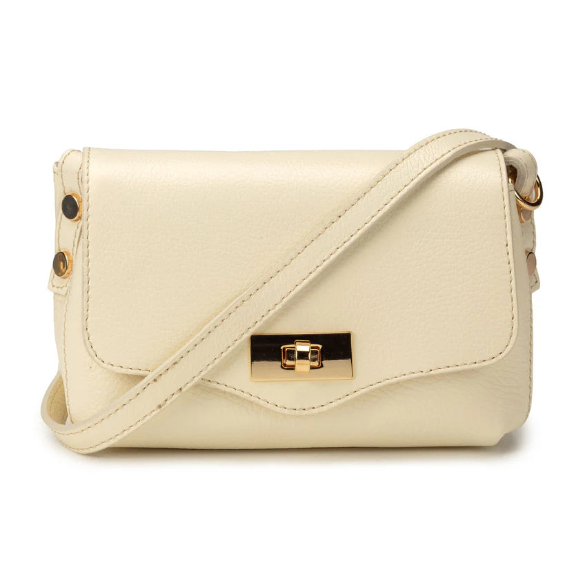 Elie Beaumont - Twist Ivory Crossbody