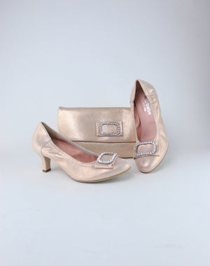 Le Babe - Bomily Dusky Pink Clutch