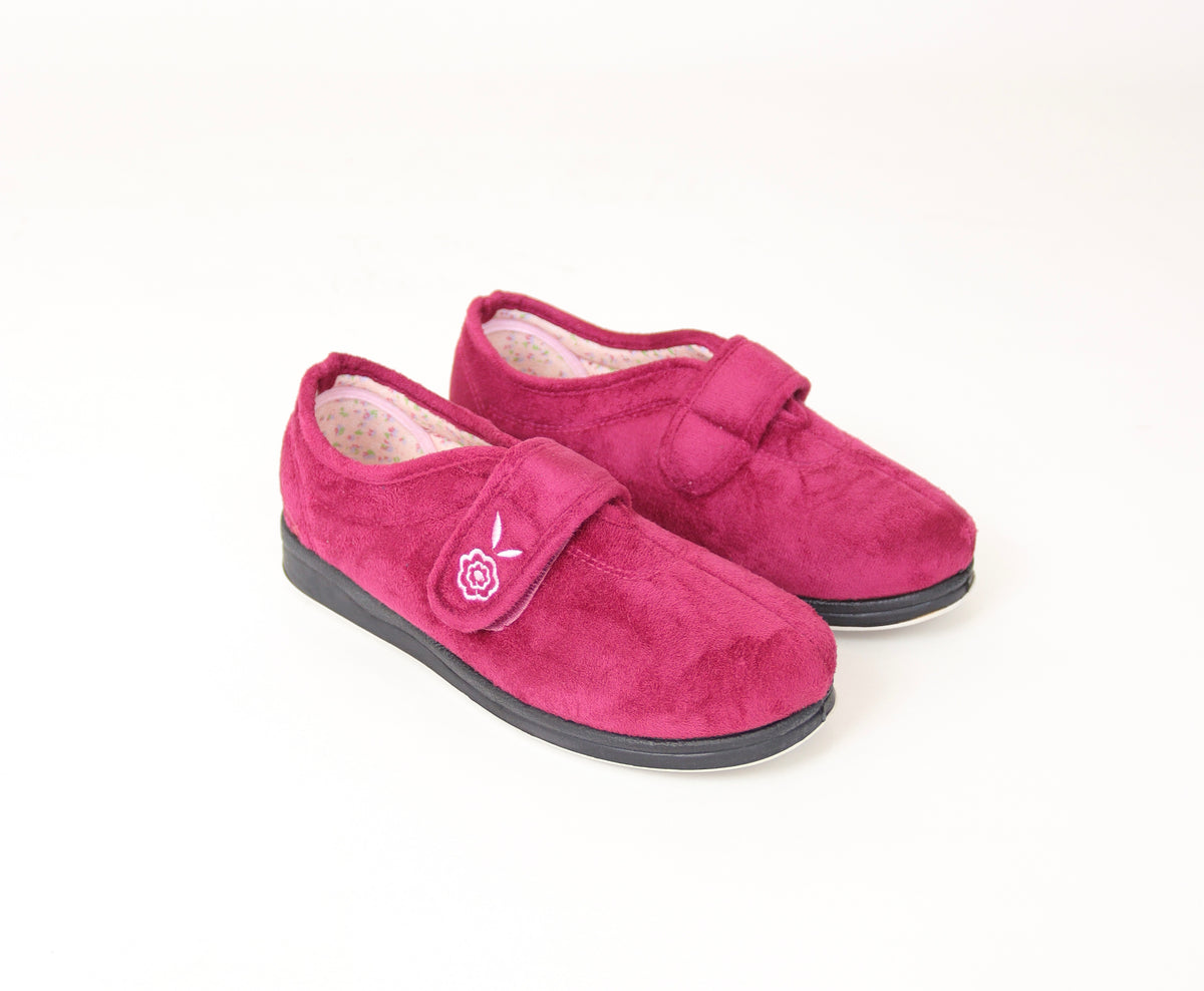 Padders - Camilla Rasberry Slipper