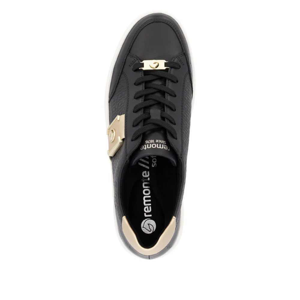 Remonte - D1C07 Black Trainer