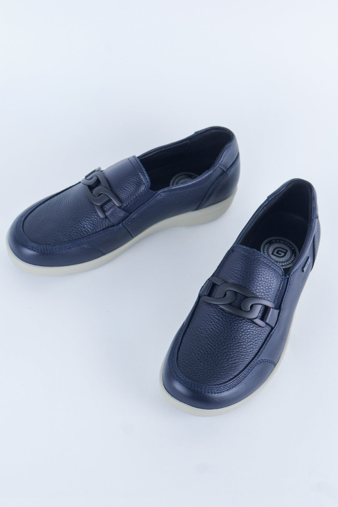 G Comfort - P 6503L Navy Loafer
