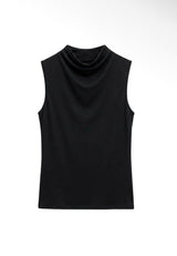 Anna - Black Sleeveless Top