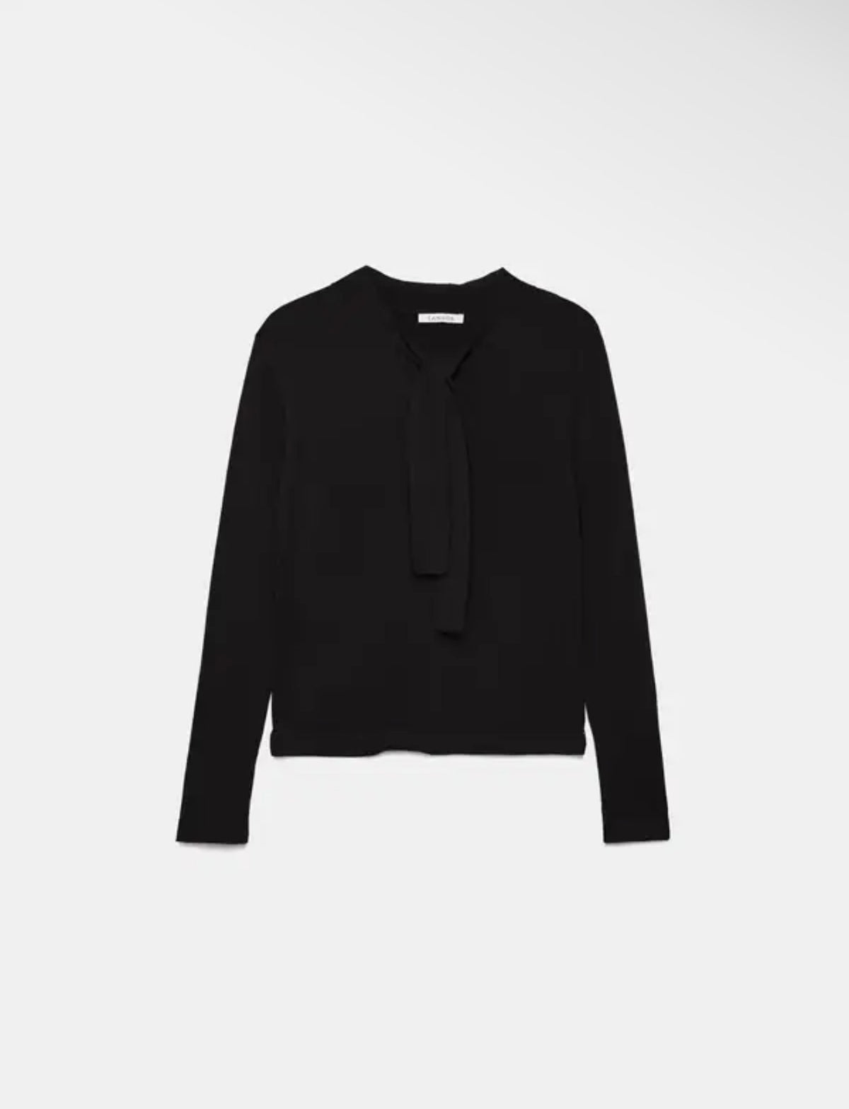 Anna - Black Bow Jumper
