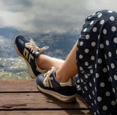 Back 70 - Jogger Navy/Gold Trainer