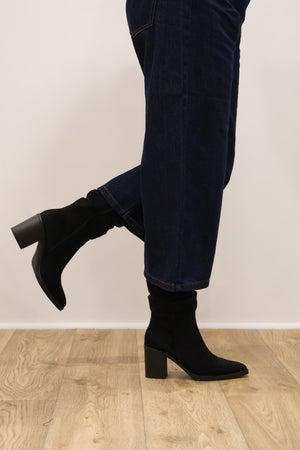 Xti - 146529 Black Slouch Knee High