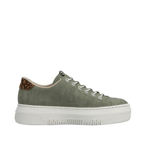 Rieker - M1952-52 Khaki Elastic Zip Trainer