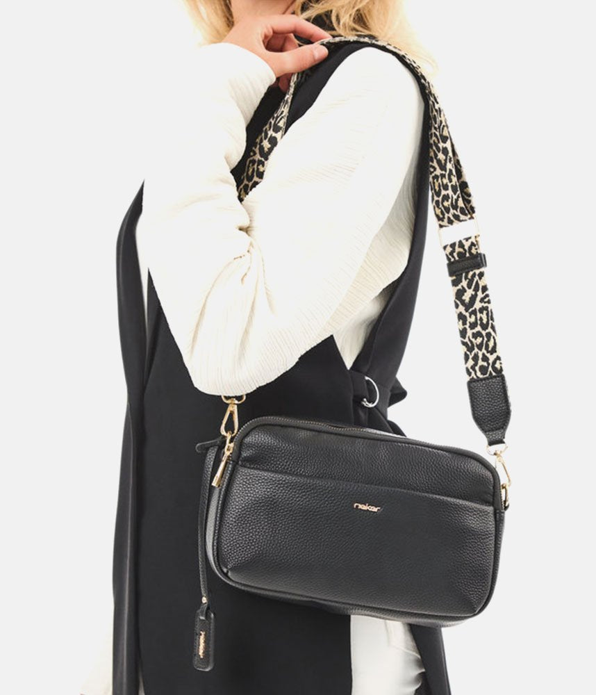 Rieker - H1029 Black Camera Bag