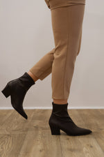 Miss Elastic - 78151 Chocolate Brown Ankle Boot