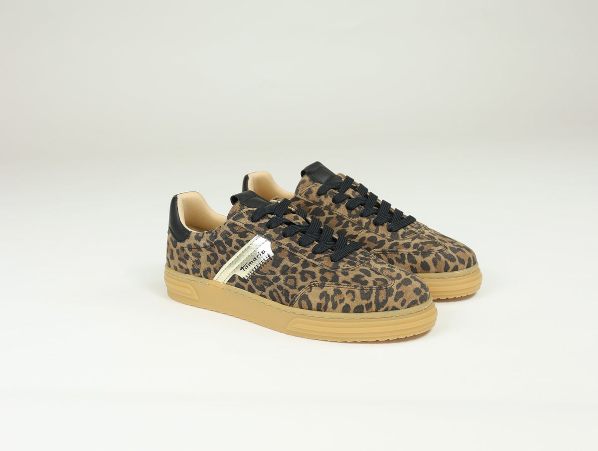 Tamaris - 23788 Leopard Retro Trainer