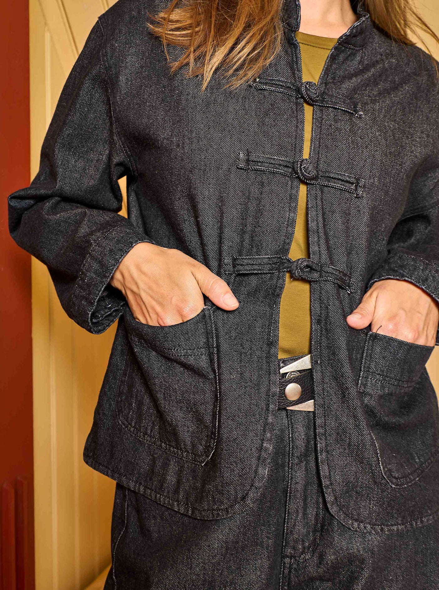 Black Colour - BCSIA Denim Jacket