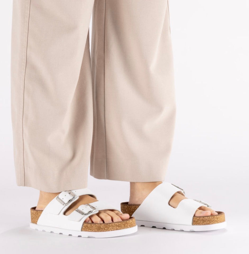 Rieker - V3190-80 White Mule