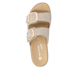 Remonte - D0Q66 Beige Buckle Slide