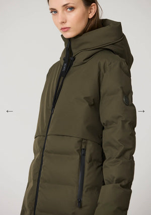 Tanta - T3252 Khaki Waterproof Jacket
