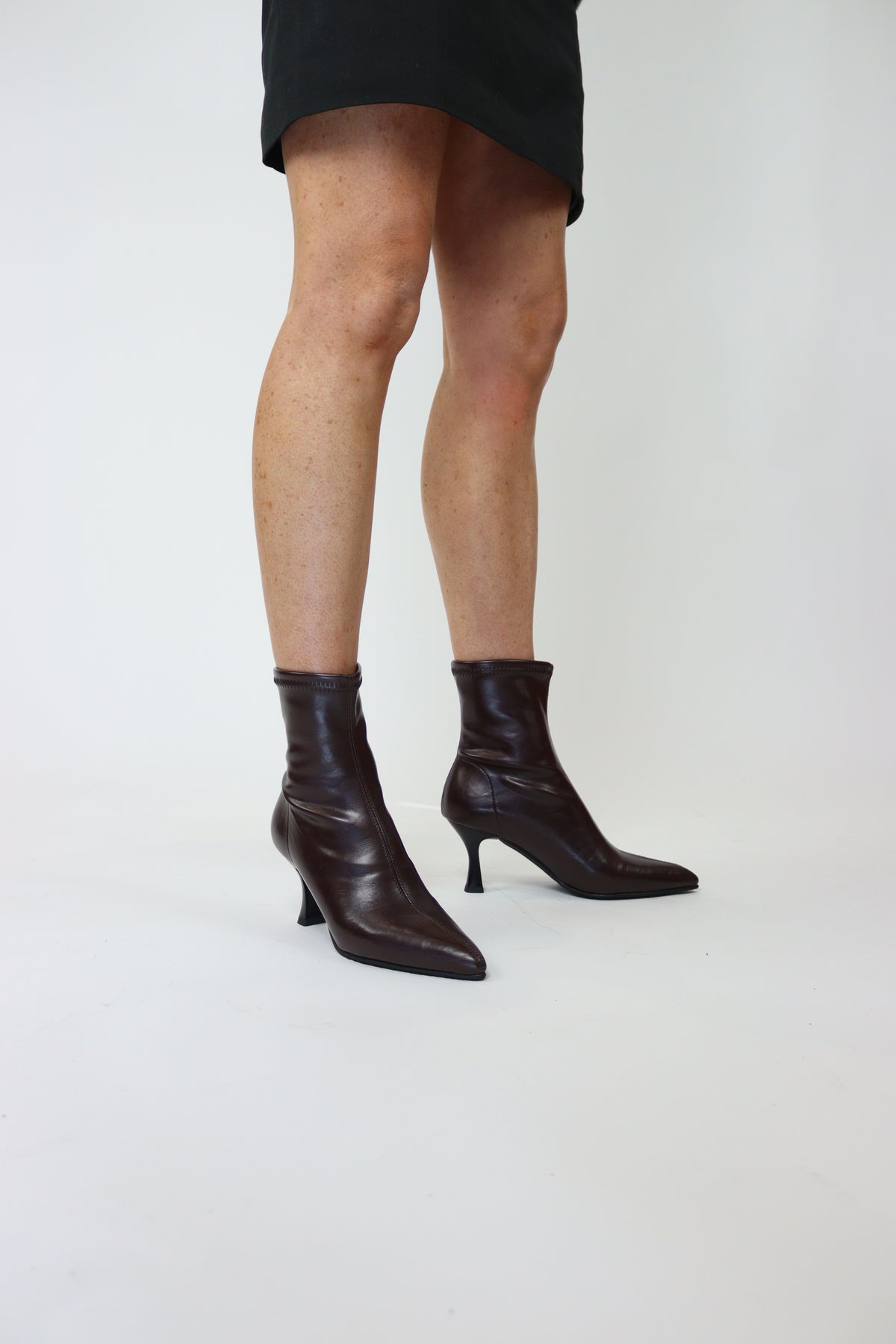 Miss Elastic - 78042 Burgundy Sock Boot