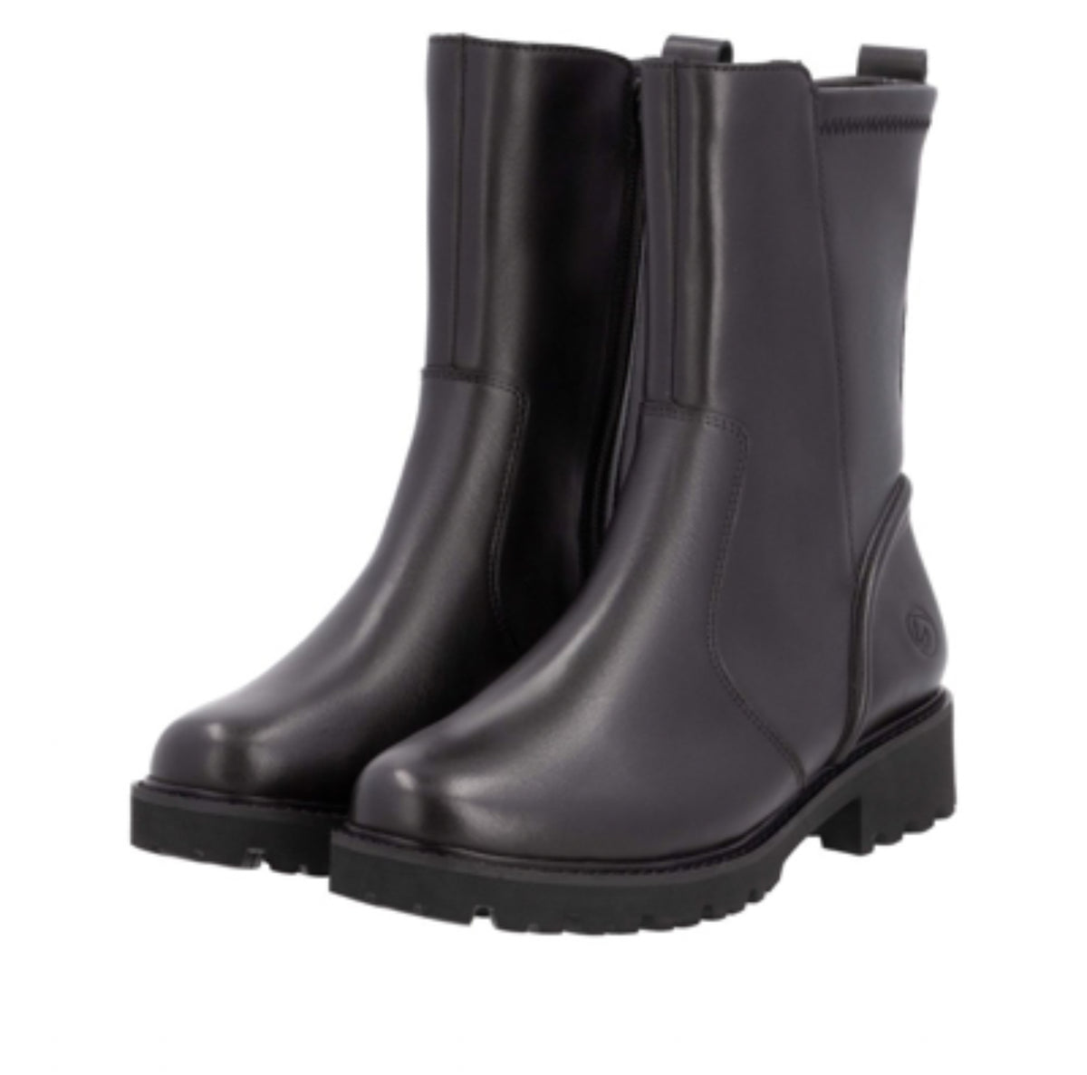 Remonte - D8662-00 Black Chelsea Zip Boot