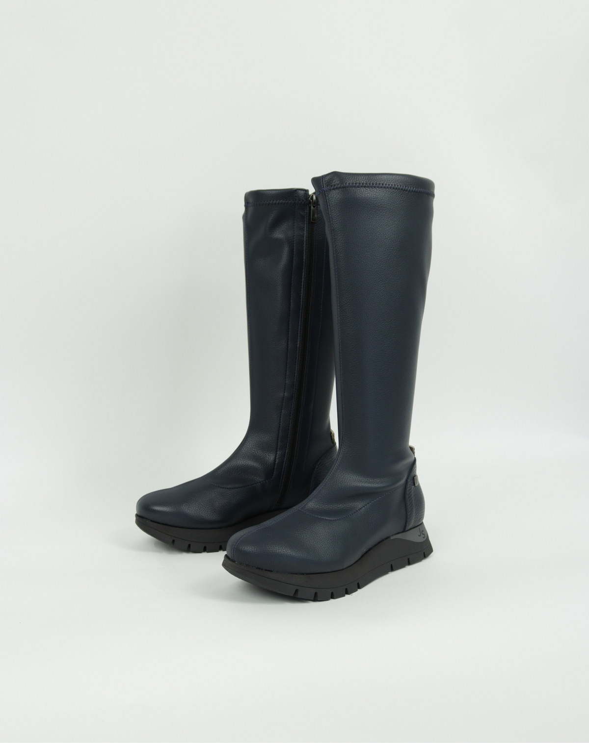 Jose Saenz -  2295 Navy Wedge Knee High