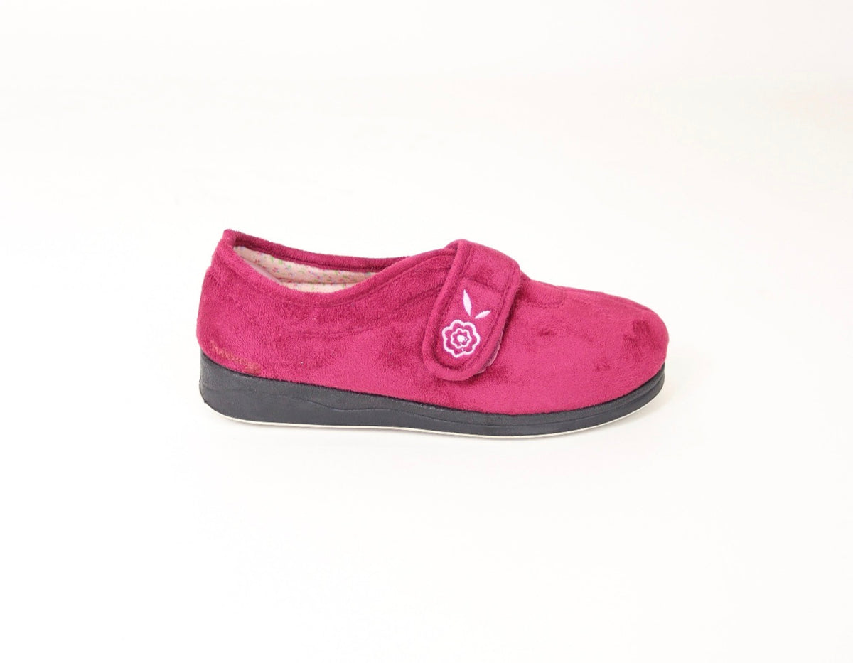 Padders - Camilla Rasberry Slipper