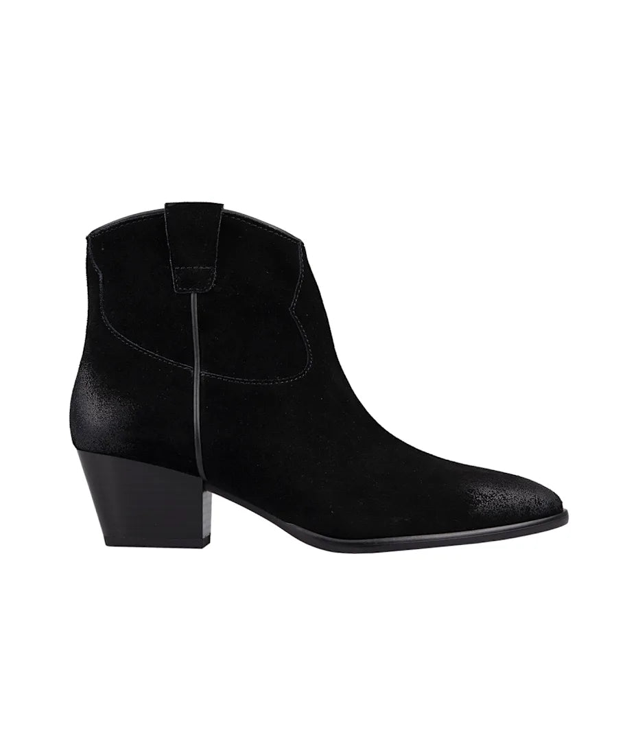 Ash - Fame Black Cowboy Boot