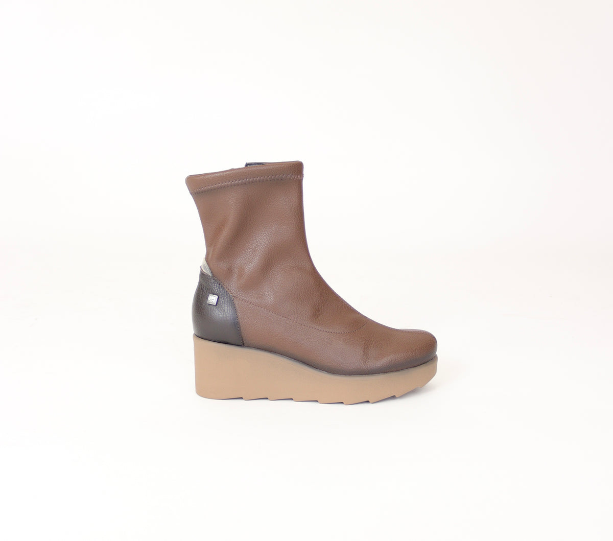 Jose Saenz - 6427 Brown Ankle Sock Boot