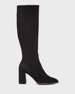 Wonders - M-5441 Black Sock Boot