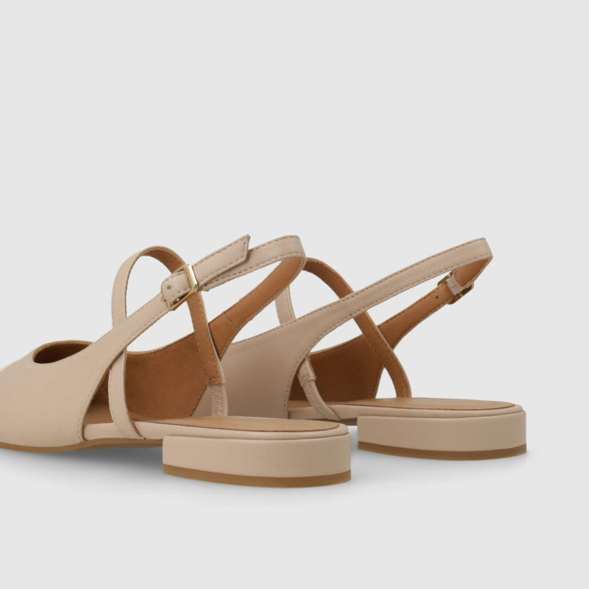 Lodi - AMB5327 Cream & Taupe Slingback