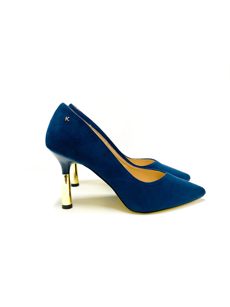 Kate Appleby - Driffield Navy Suede Court Shoe