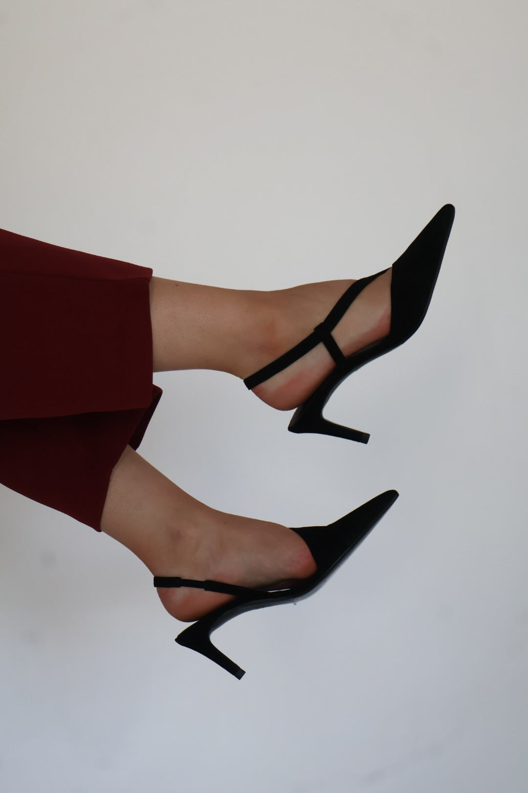 Lodi - Naltom Black Strap Slingback