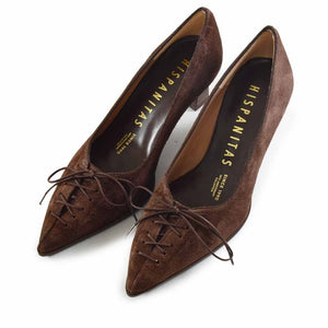 Hispanitas - H1264951 Brown Suede Heel